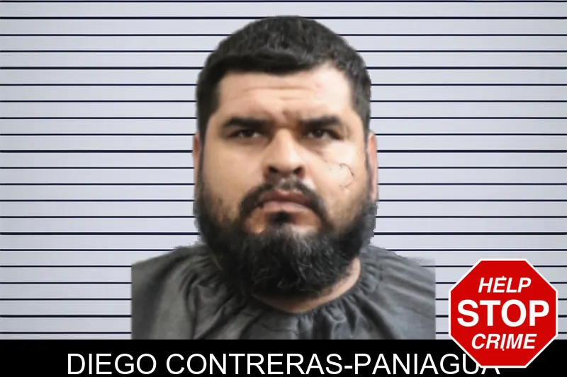 Diego Contreras-Paniagua mugshot