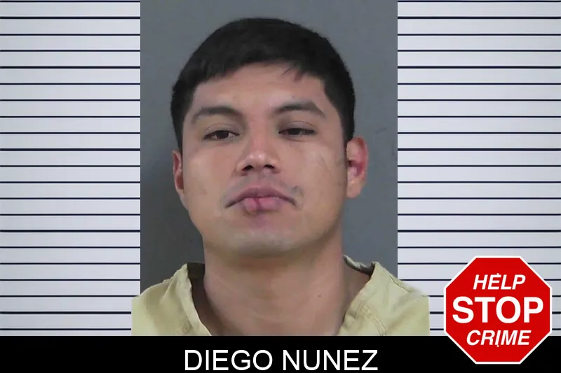 Diego Nunez mugshot