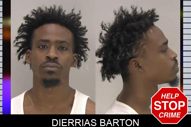 Dierrias Barton mugshot