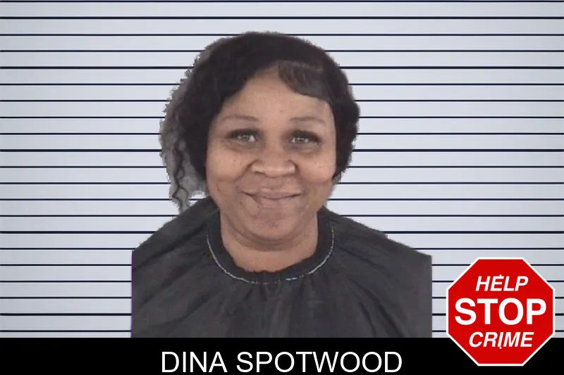 Dina Spotwood mugshot