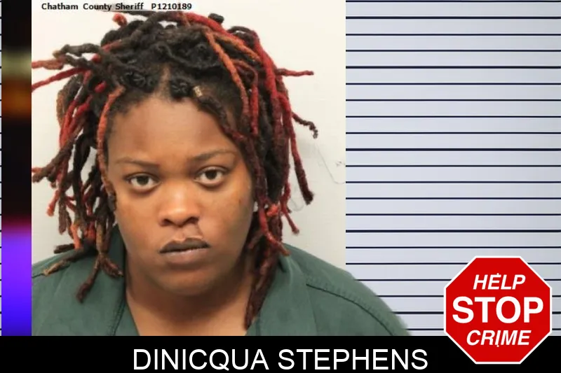 Dinicqua Stephens mugshot – Chatham County , Georgia Dinicqua Stephens mugshot