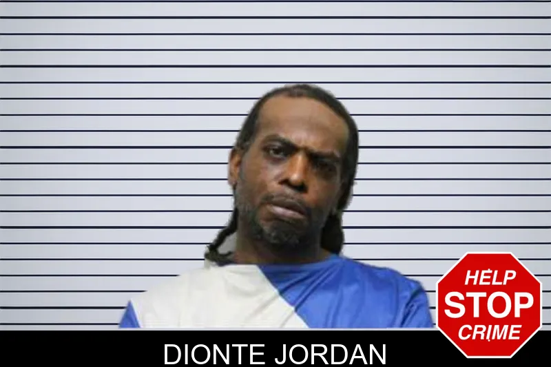 Dionte Jordan mugshot