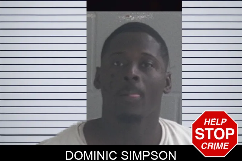 Dominic Simpson mugshot