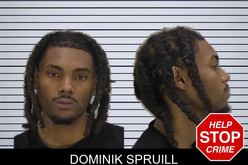 Dominik Spruill mugshot