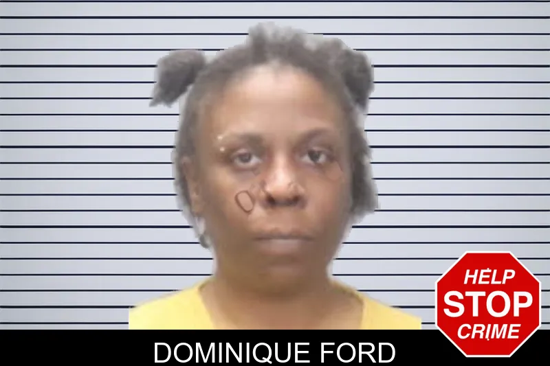 Dominique Ford mugshot