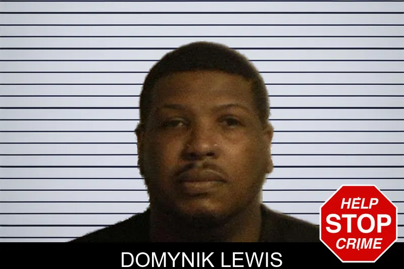 Domynik Lewis mugshot