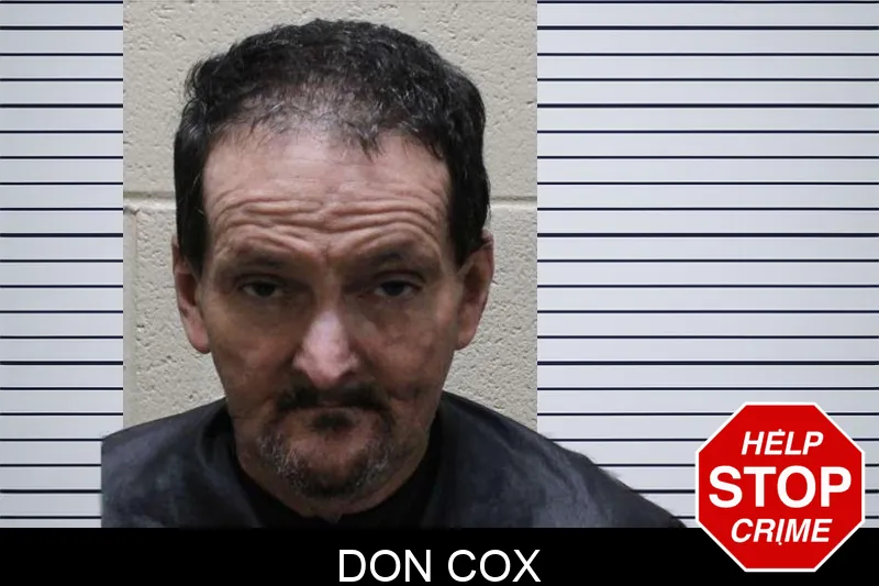 Don Cox mugshot