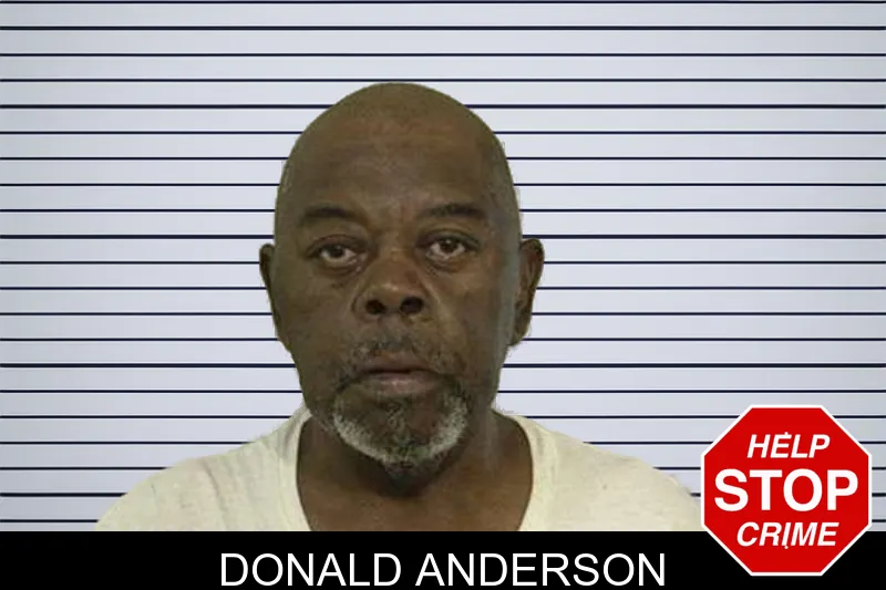 Donald Anderson mugshot