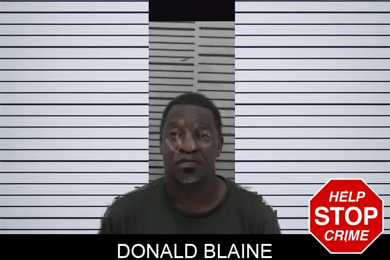 Donald Blaine mugshot