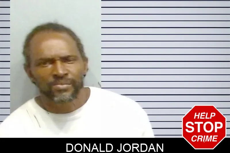 Donald Jordan mugshot