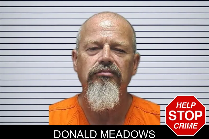 Donald Meadows mugshot