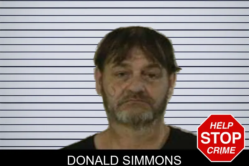 Donald Simmons mugshot