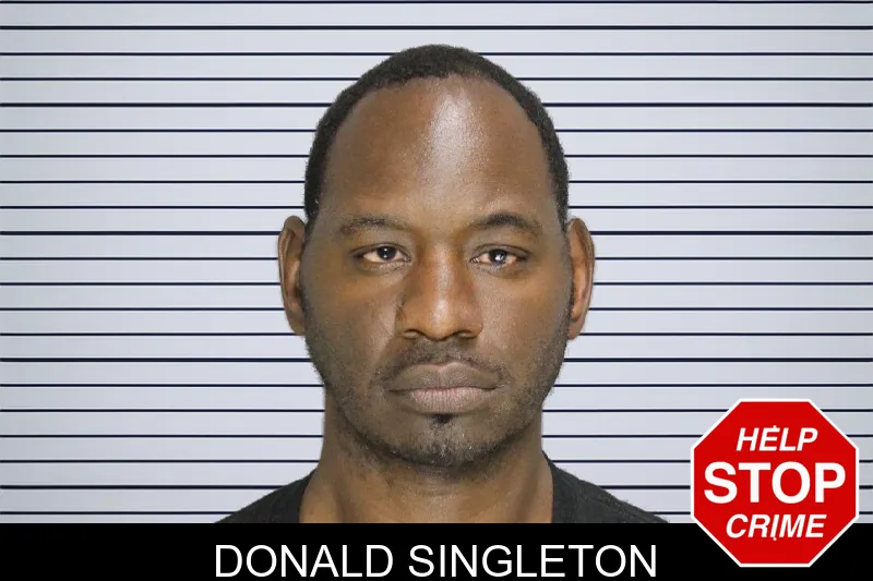 Donald Singleton mugshot