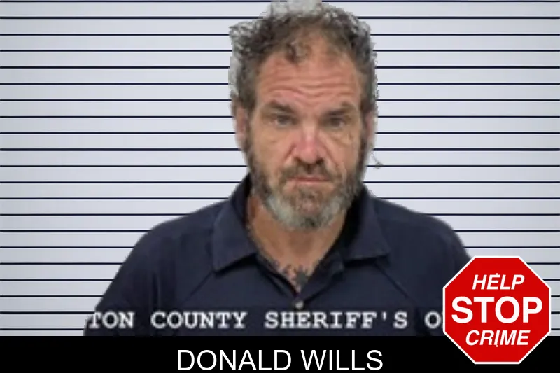 Donald Wills mugshot