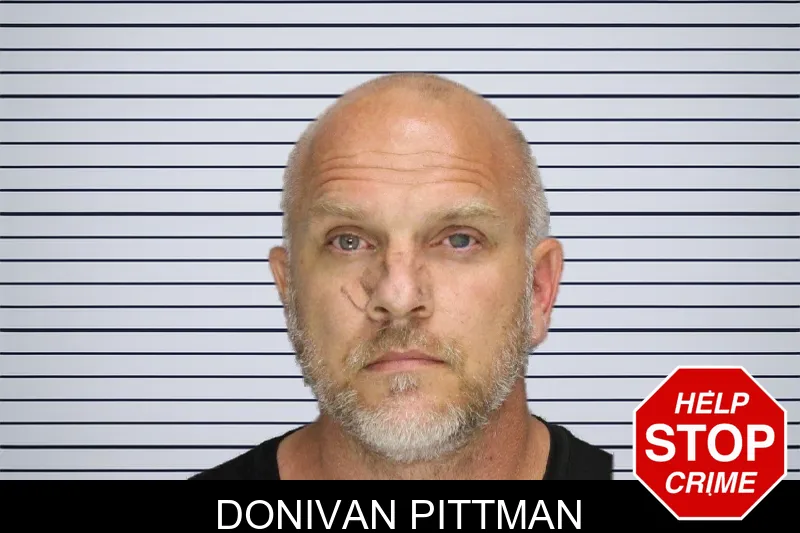 Donivan Pittman mugshot