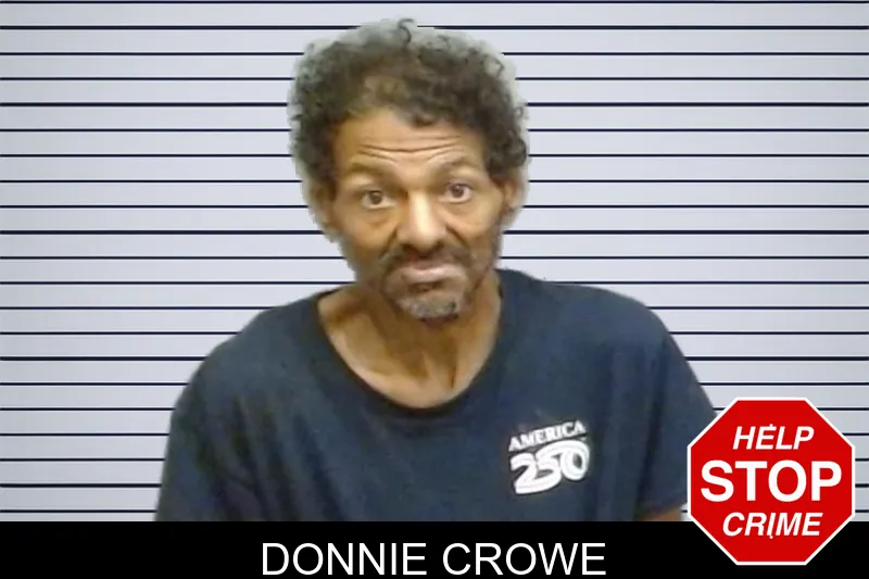 Donnie Crowe mugshot