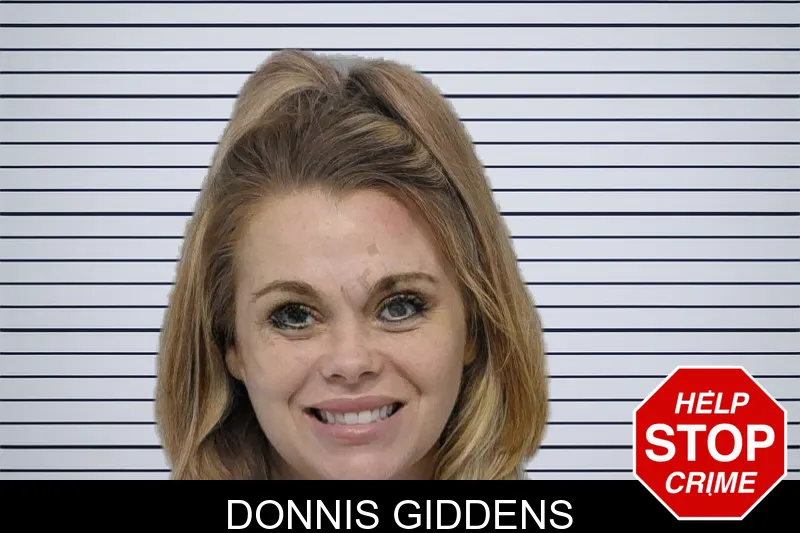 Donnis Giddens mugshot