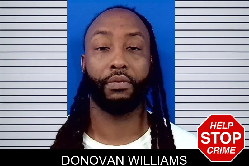 Donovan Williams mugshot