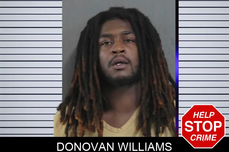 Donovan Williams mugshot