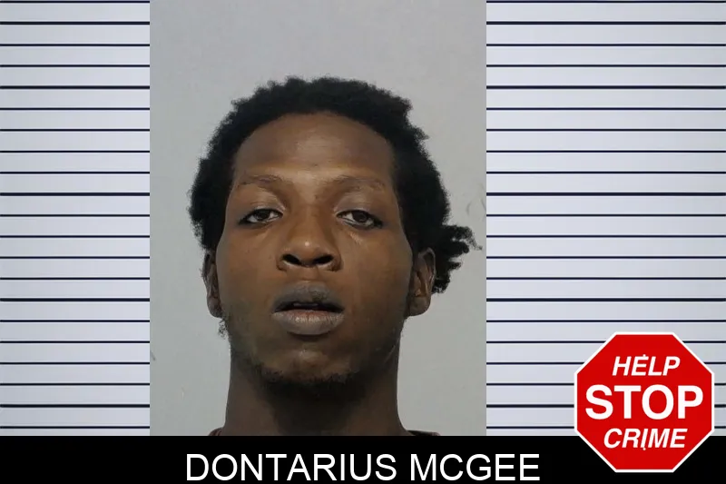 Dontarius McGee mugshot