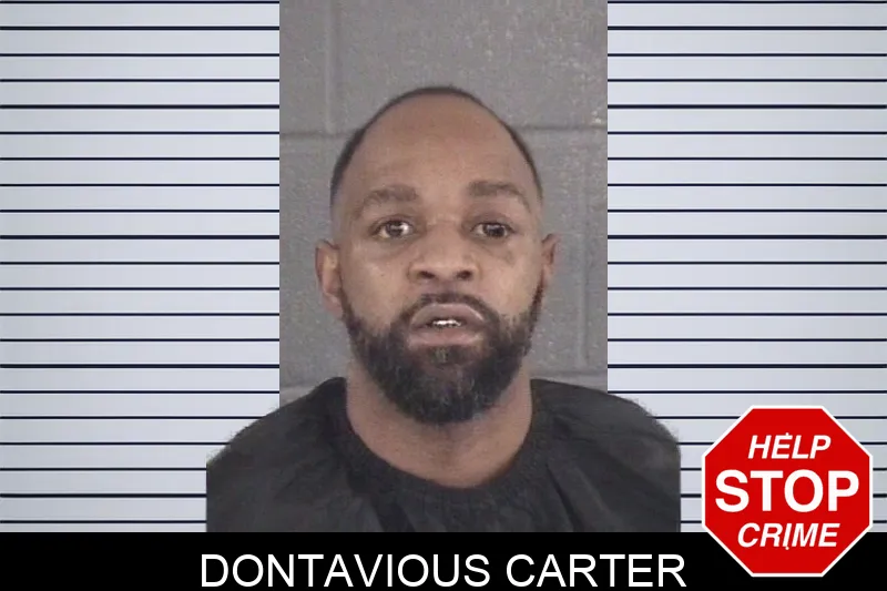 Dontavious Carter mugshot