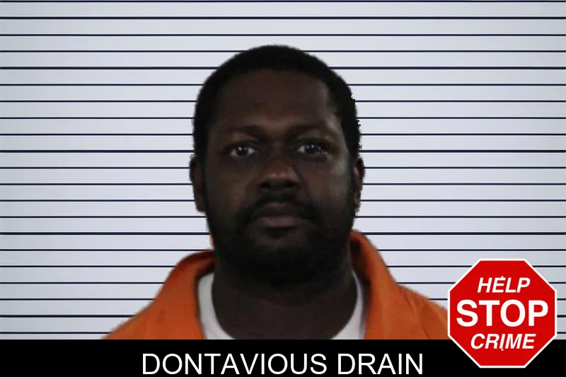 Dontavious Drain mugshot