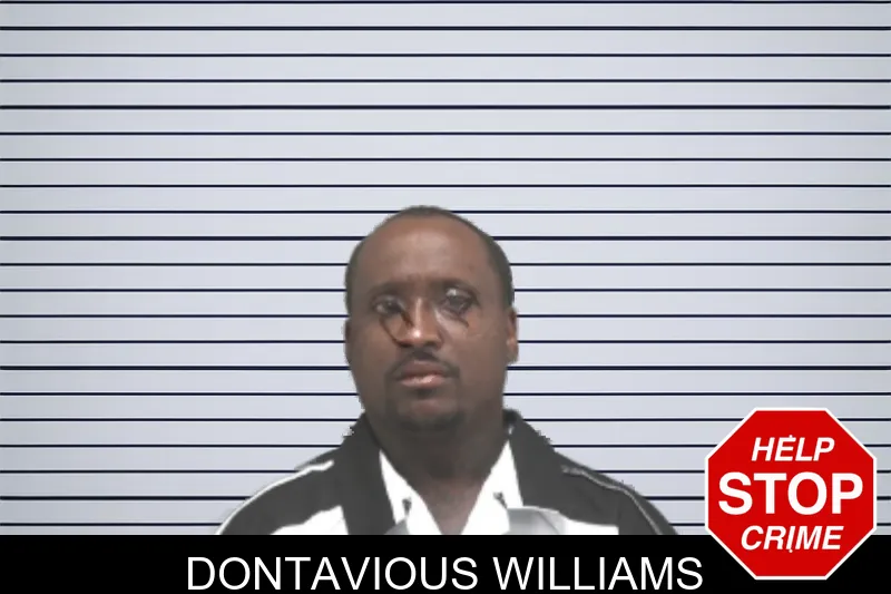 Dontavious Williams mugshot