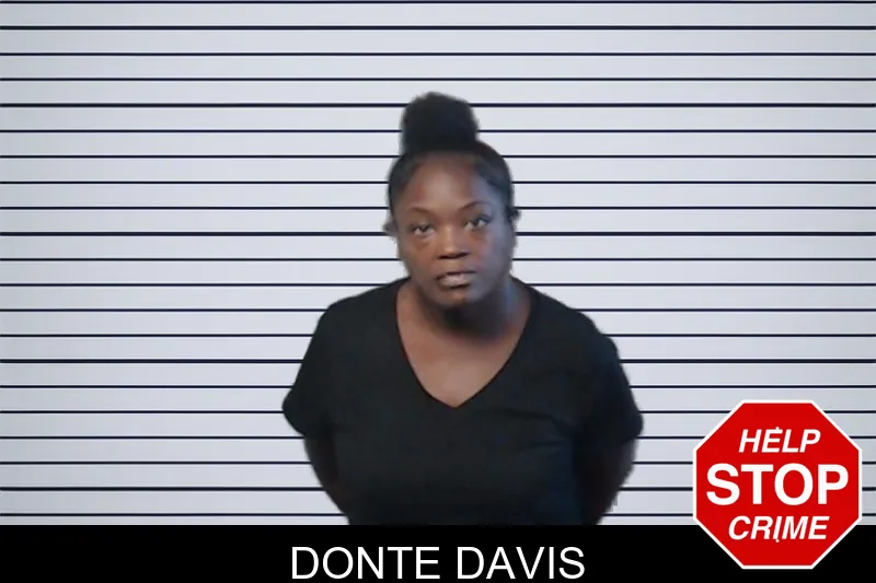 Donte Davis mugshot