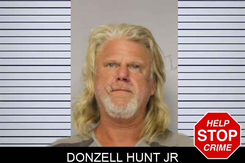 Donzell Hunt Jr mugshot