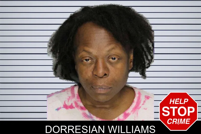 Dorresian Williams mugshot