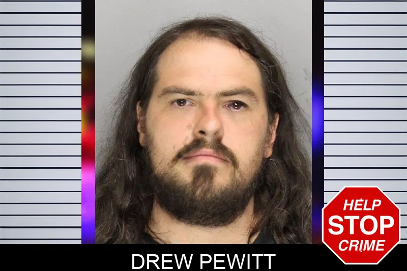 Drew Pewitt mugshot