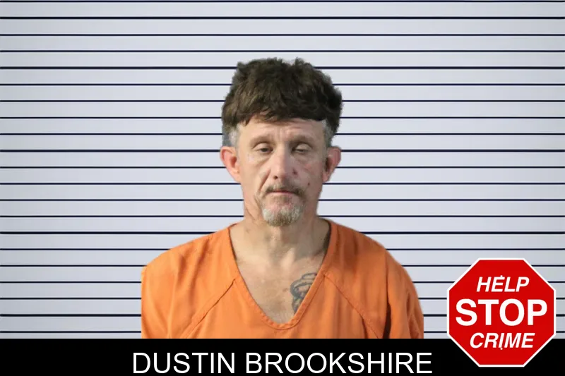 Dustin Brookshire mugshot