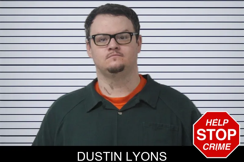 Dustin Lyons mugshot