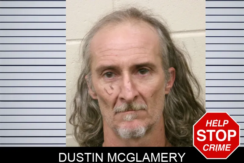 Dustin McGlamery mugshot