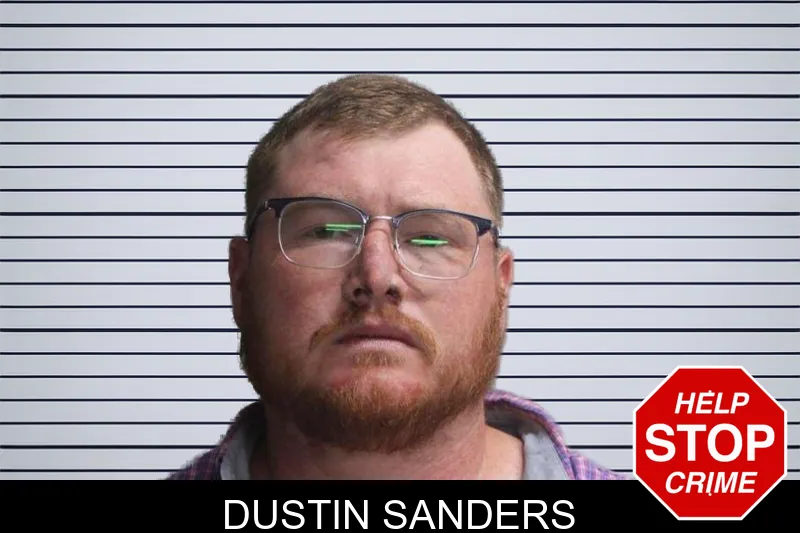 Dustin Sanders mugshot