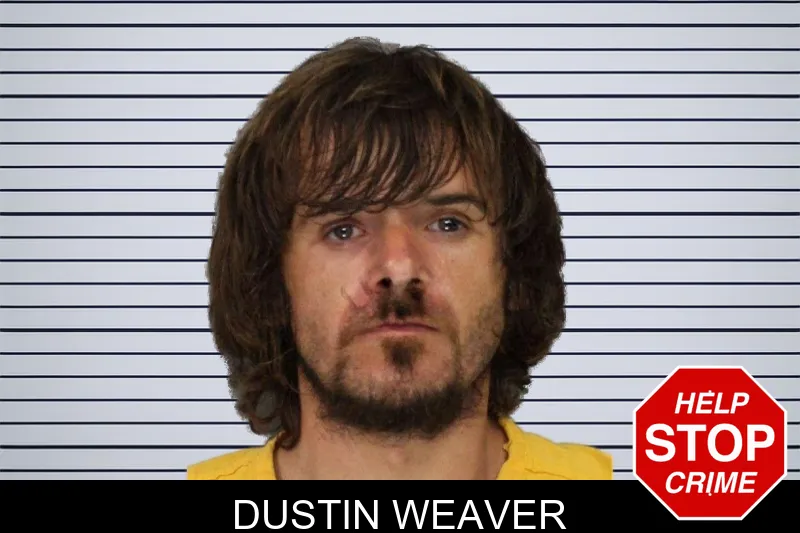 Dustin Weaver mugshot