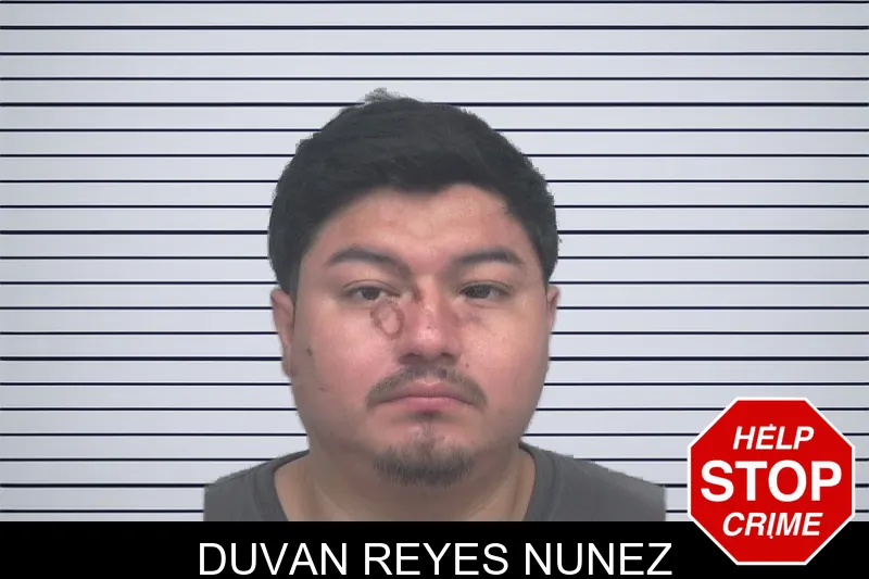 Duvan Reyes Nunez mugshot