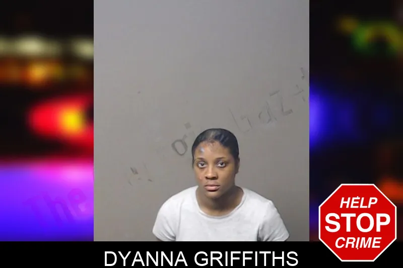 Dyanna Griffiths mugshot