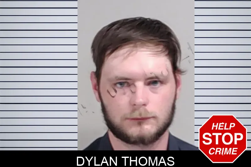 Dylan Thomas mugshot – Lowndes County , Georgia Dylan Thomas mugshot