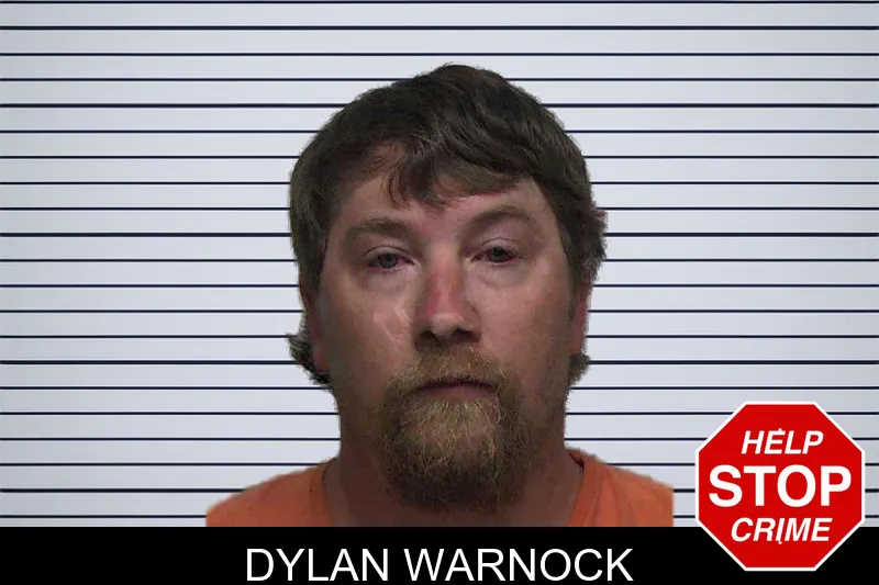 Dylan Warnock mugshot