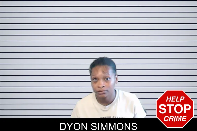 Dyon Simmons mugshot