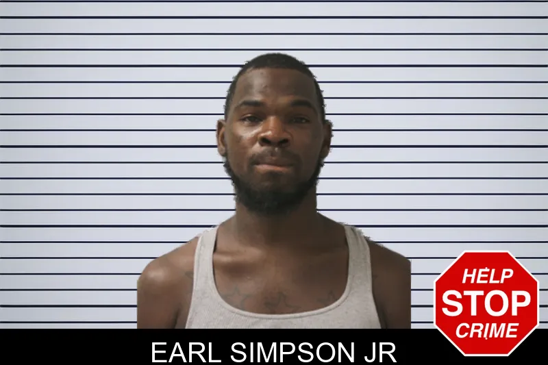 Earl Simpson Jr mugshot