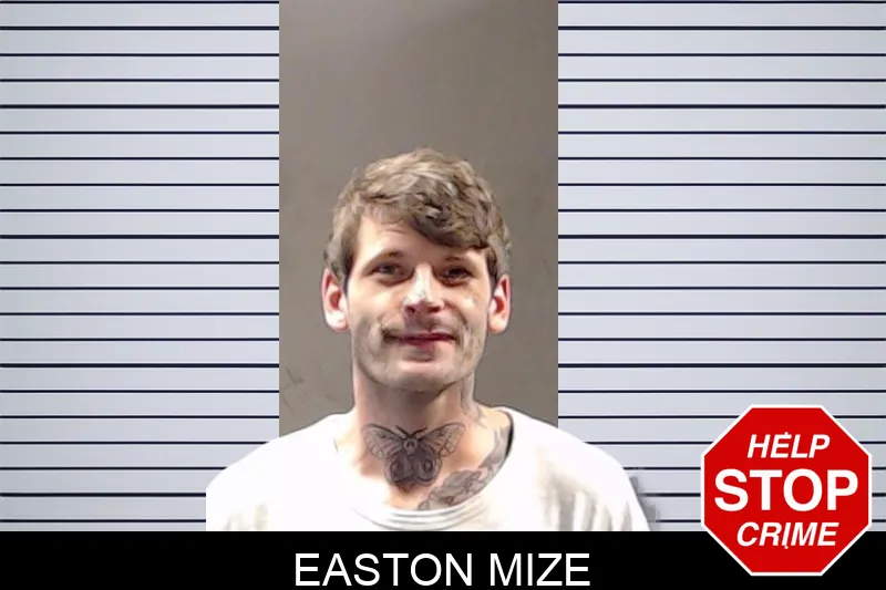 Easton Mize mugshot