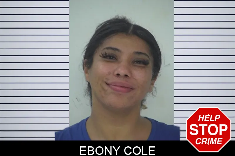 Ebony Cole mugshot