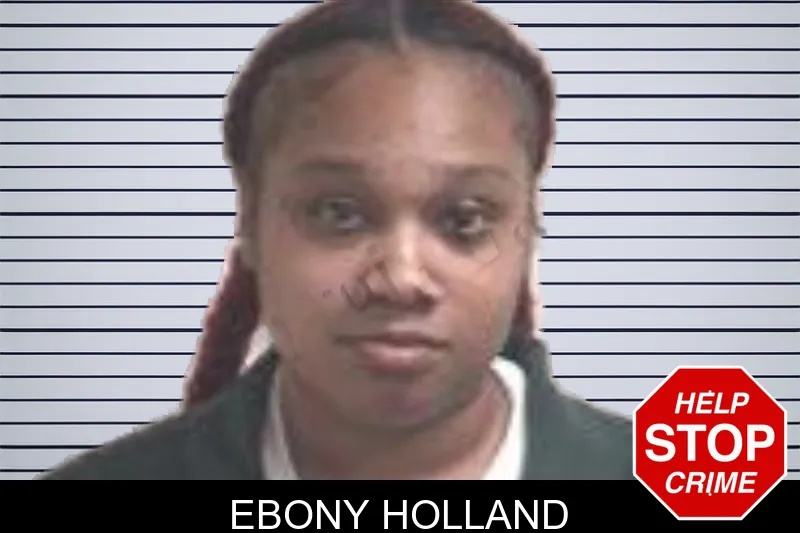Ebony Holland mugshot