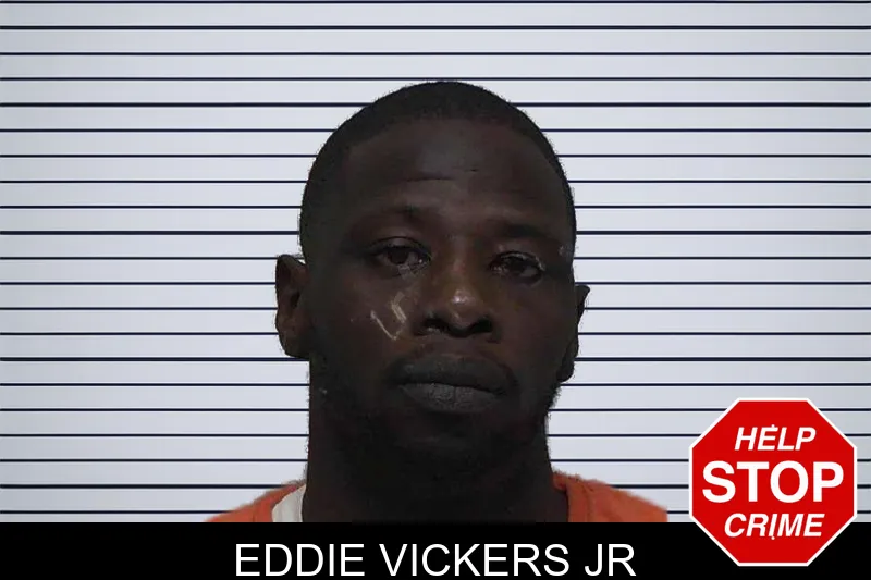 Eddie Vickers Jr mugshot
