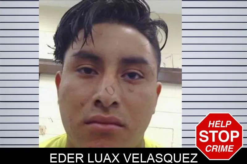 Eder Luax Velasquez mugshot
