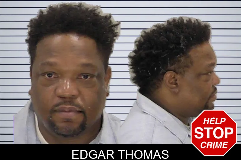 Edgar Thomas mugshot