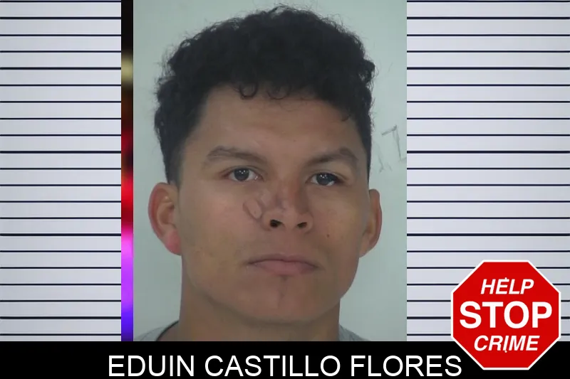 Eduin Castillo Flores mugshot