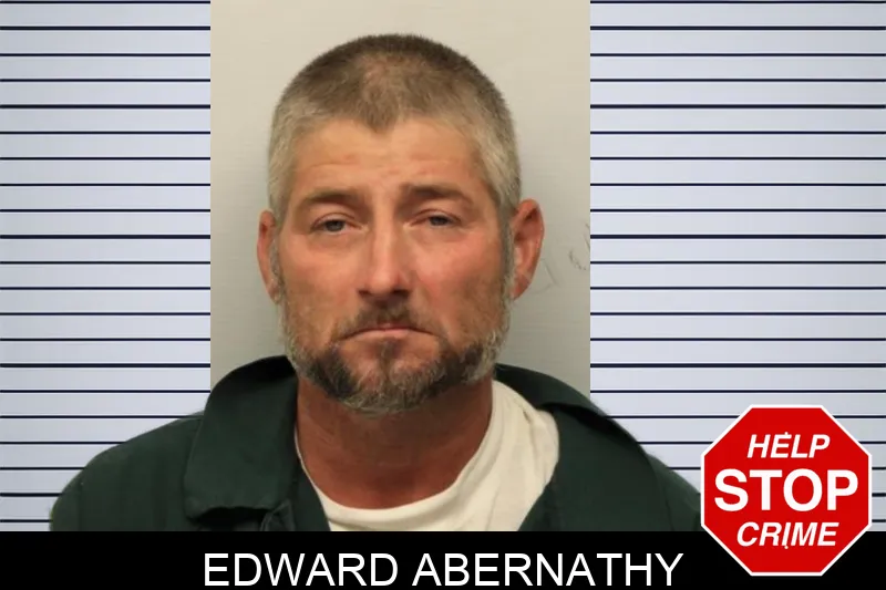 Edward Abernathy mugshot